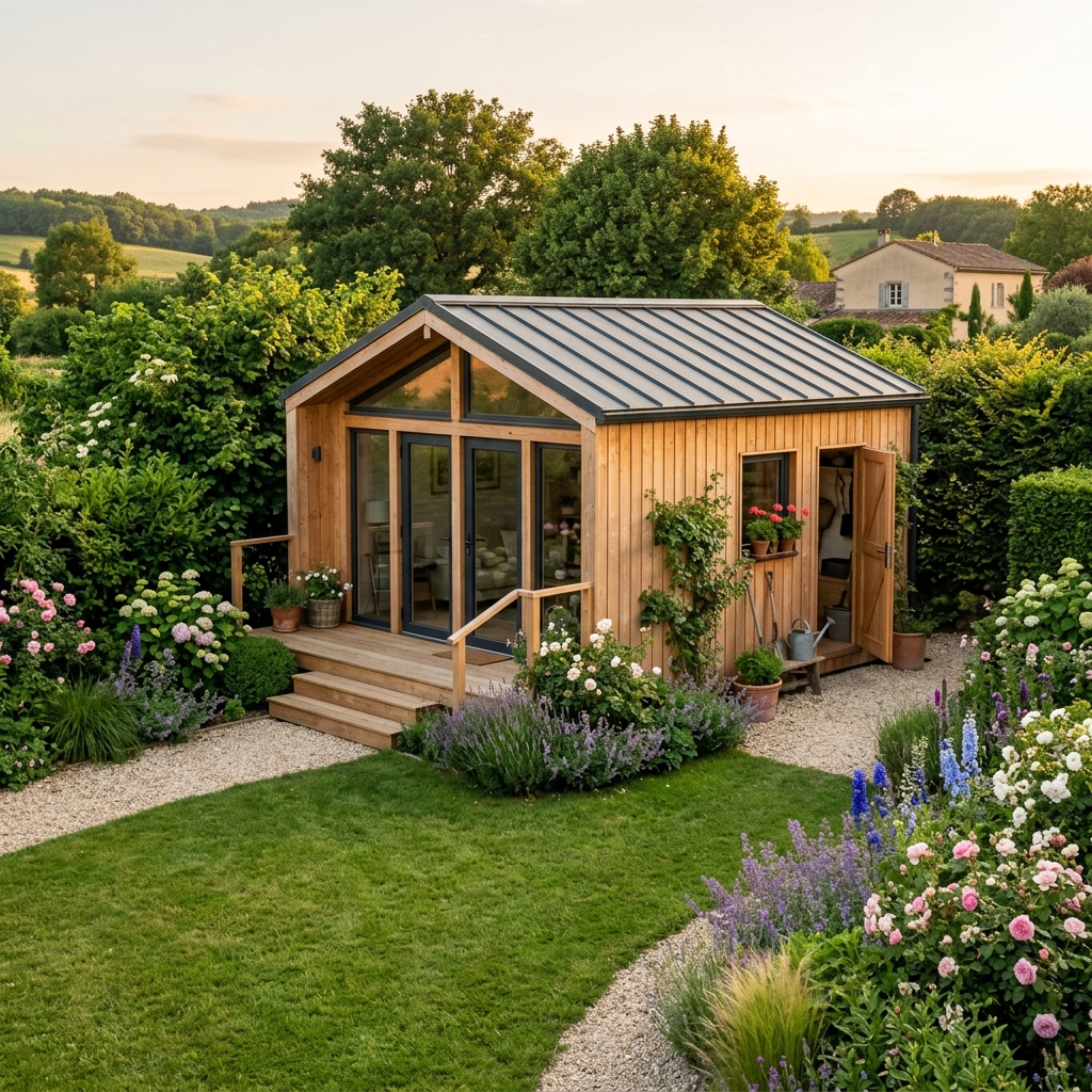 Prix détaillé abri de jardin en bois 2026 : budget complet